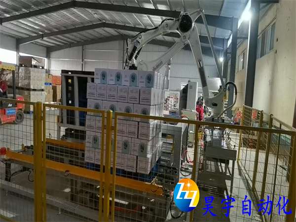 全自動(dòng)碼箱機器人碼垛機